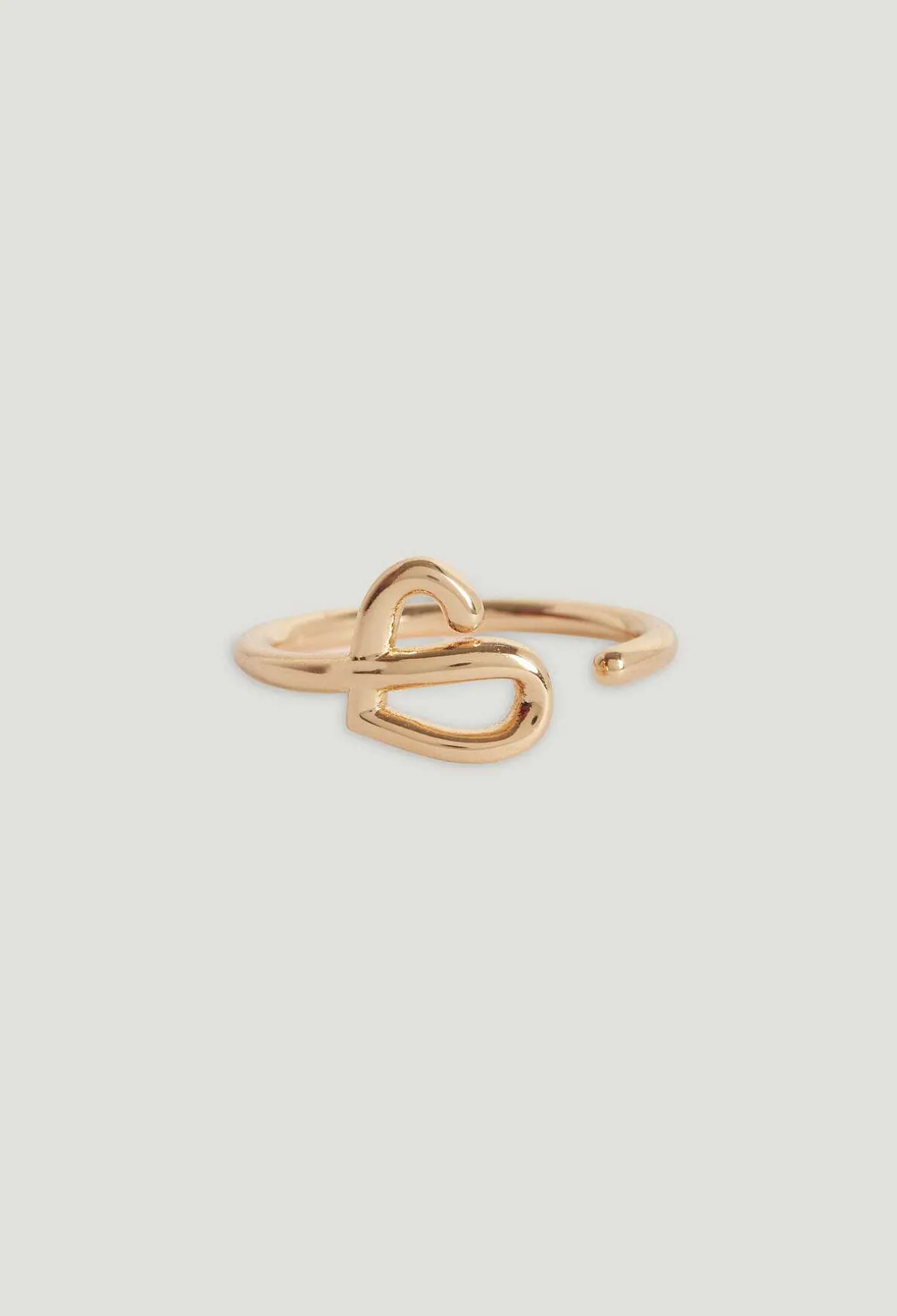 Bague Jonc Coeur Cp Laiton Core^Claudie Pierlot Hot