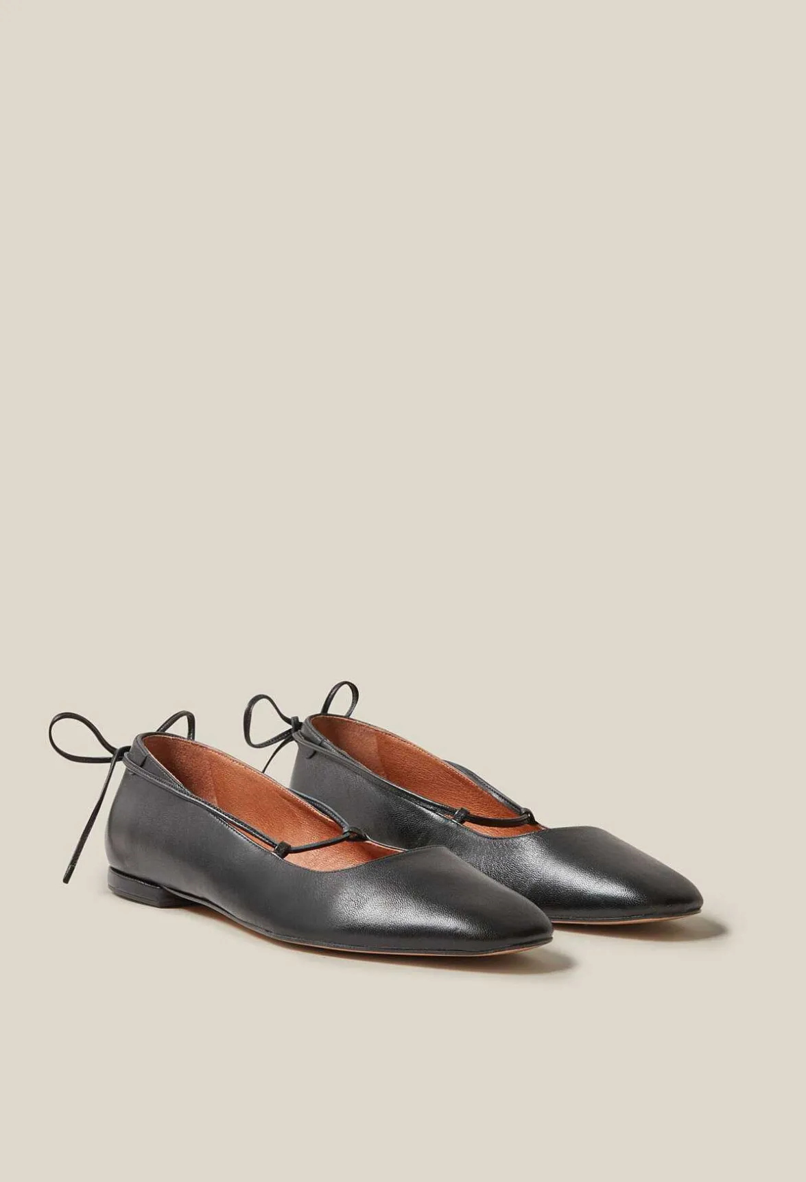 Ballerines Cuir Noir^Claudie Pierlot Flash Sale