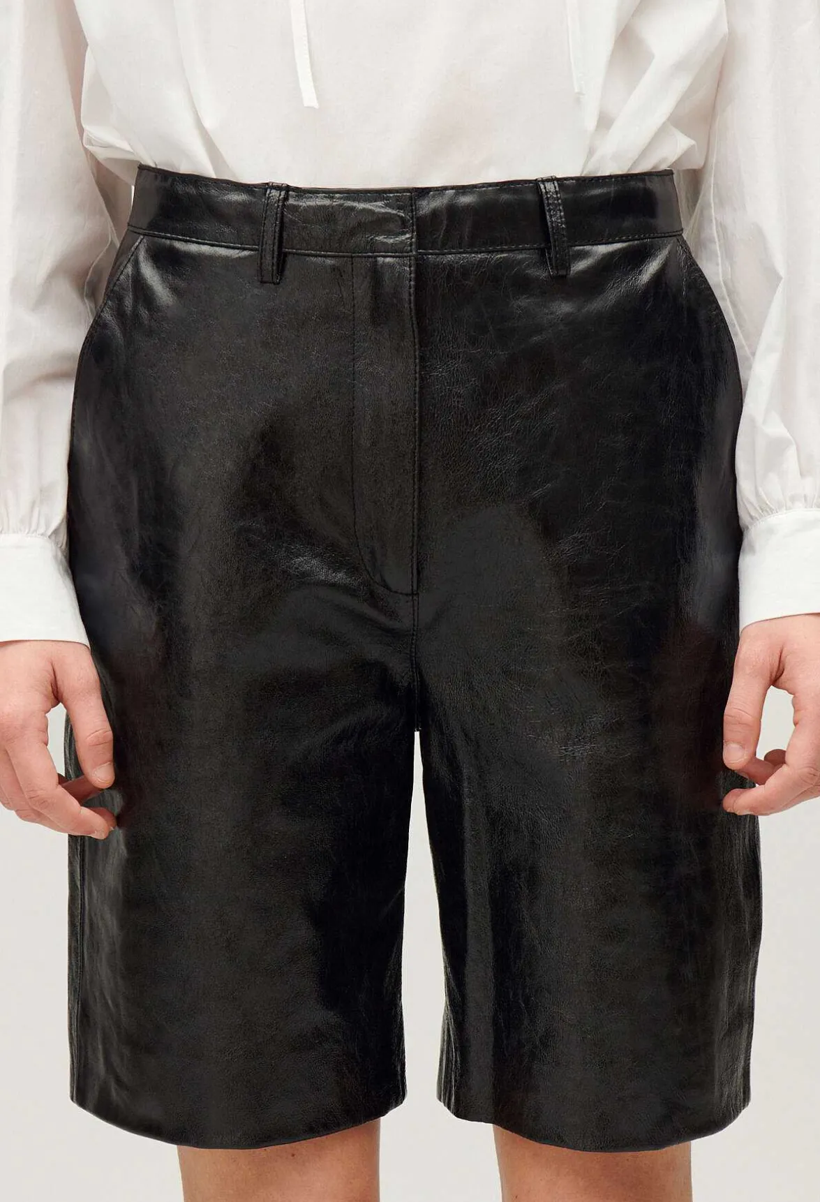 Bermuda Cuir Noir^Claudie Pierlot Online