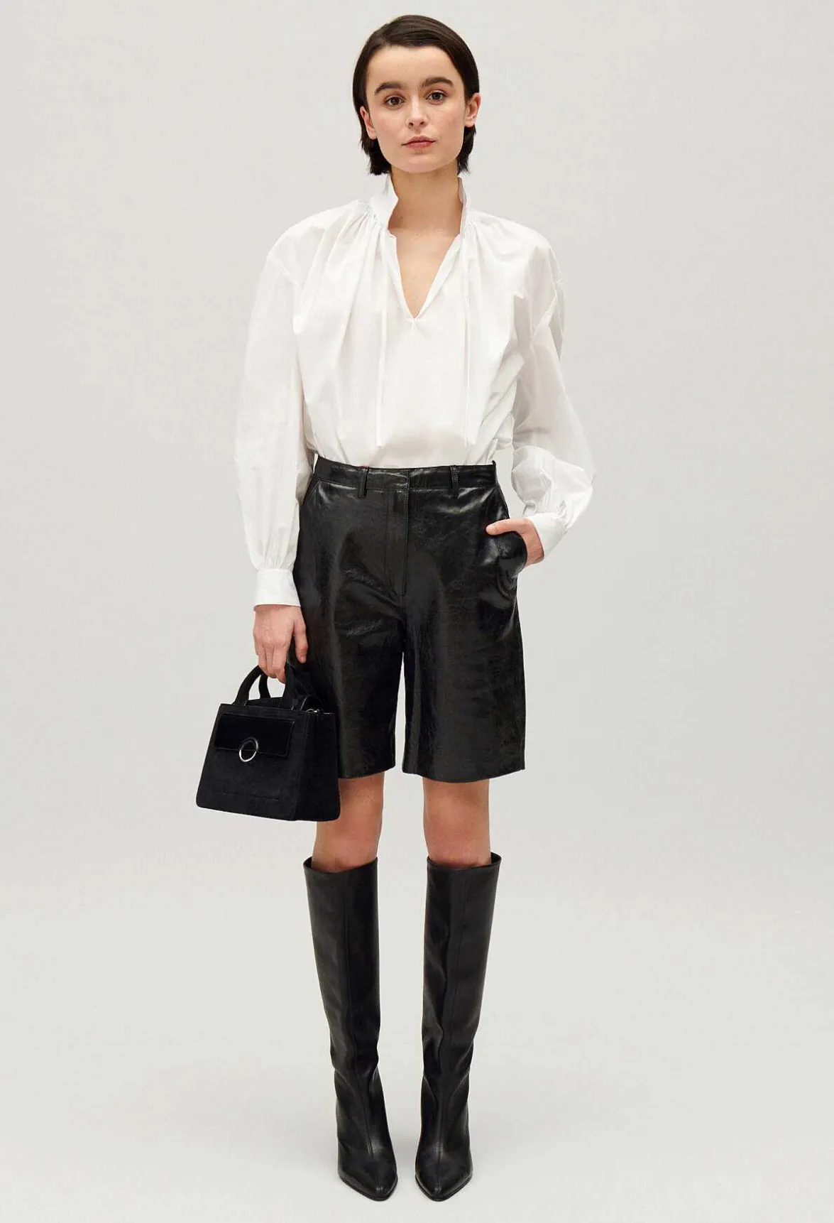 Bermuda Cuir Noir^Claudie Pierlot Online