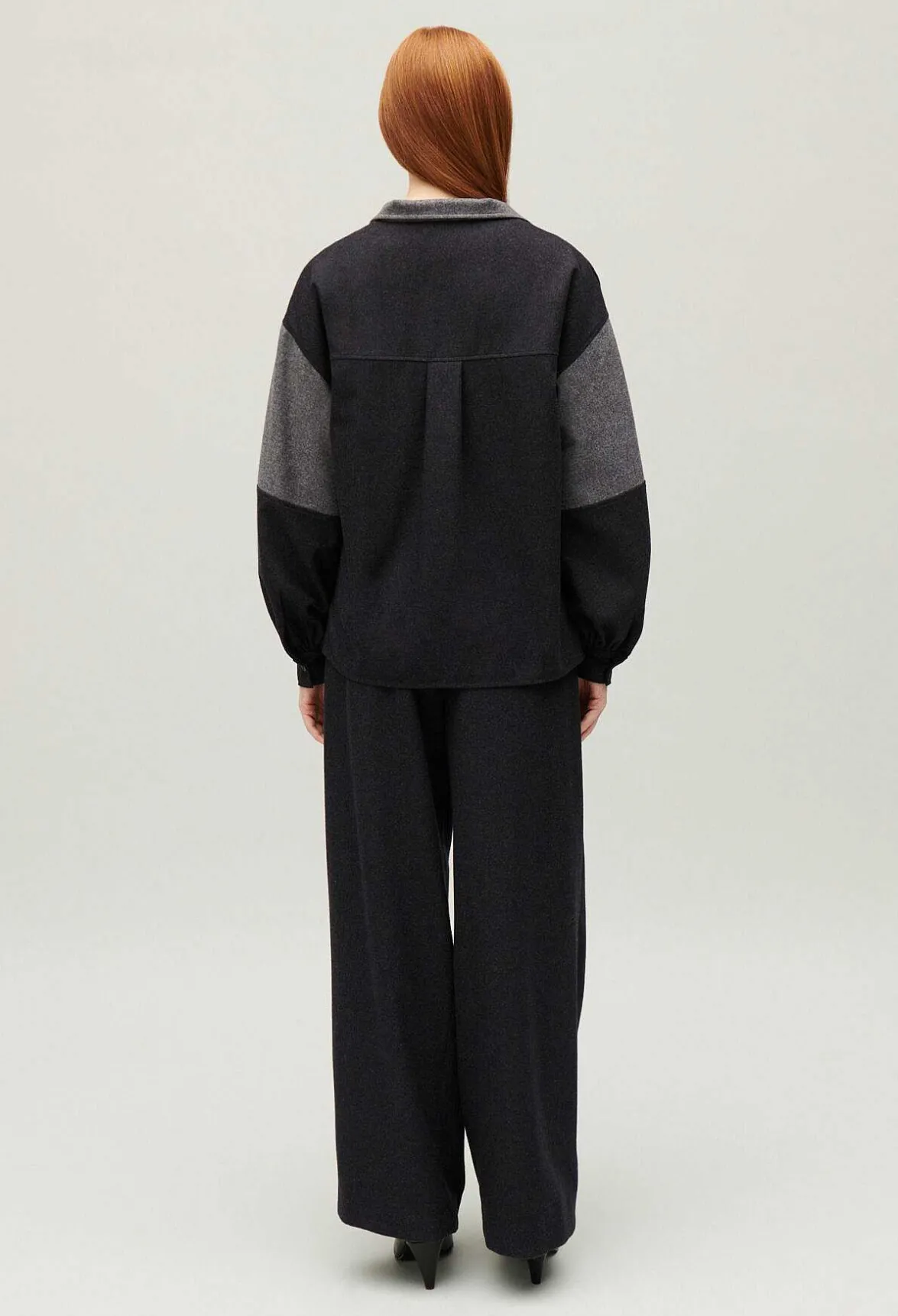 Blouse Ample Gris Fonce^Claudie Pierlot Flash Sale