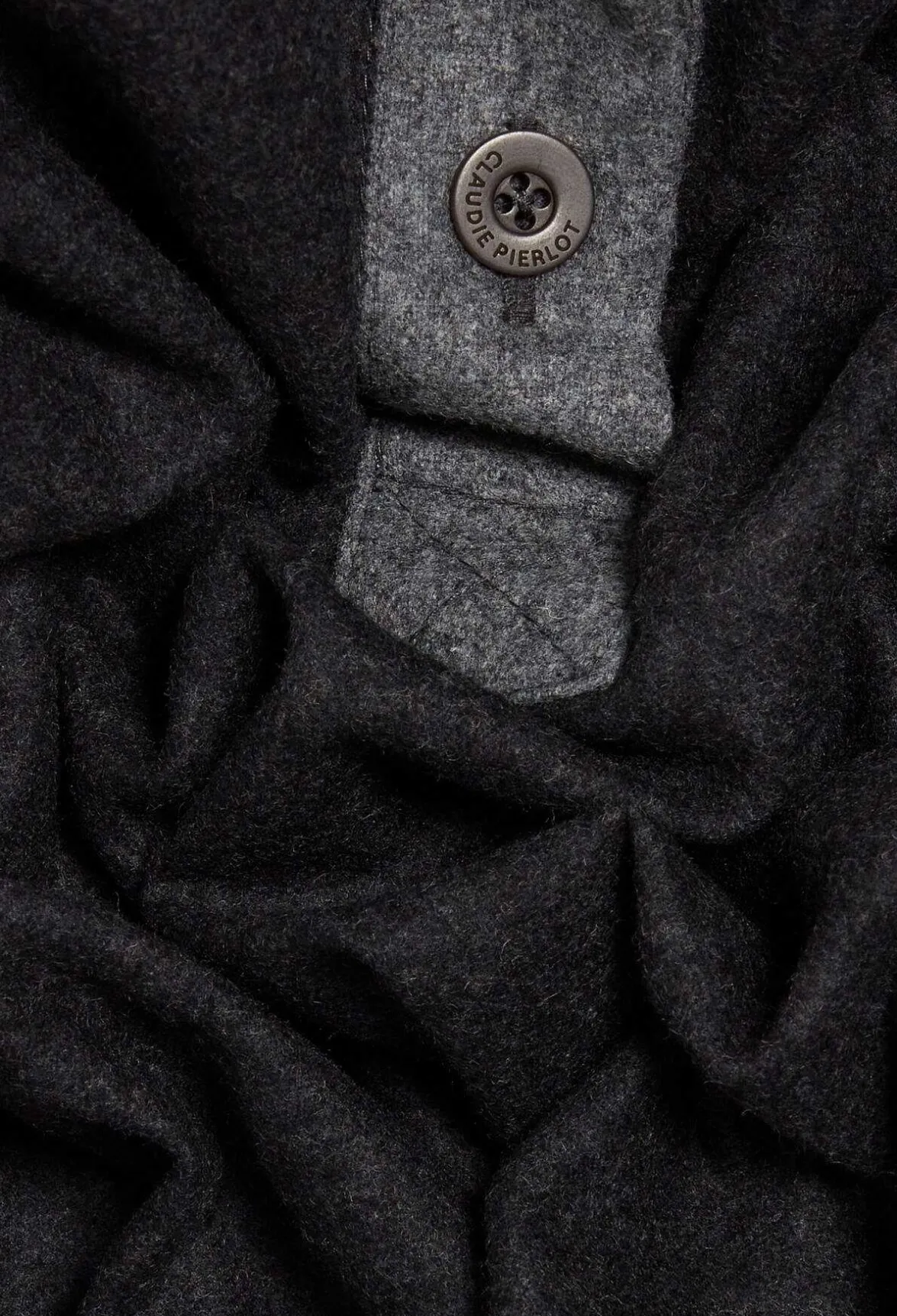 Blouse Ample Gris Fonce^Claudie Pierlot Flash Sale
