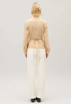 Blouse Cache-Coeur Sable^Claudie Pierlot Cheap