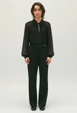 Blouse Fluide Noire^Claudie Pierlot Sale