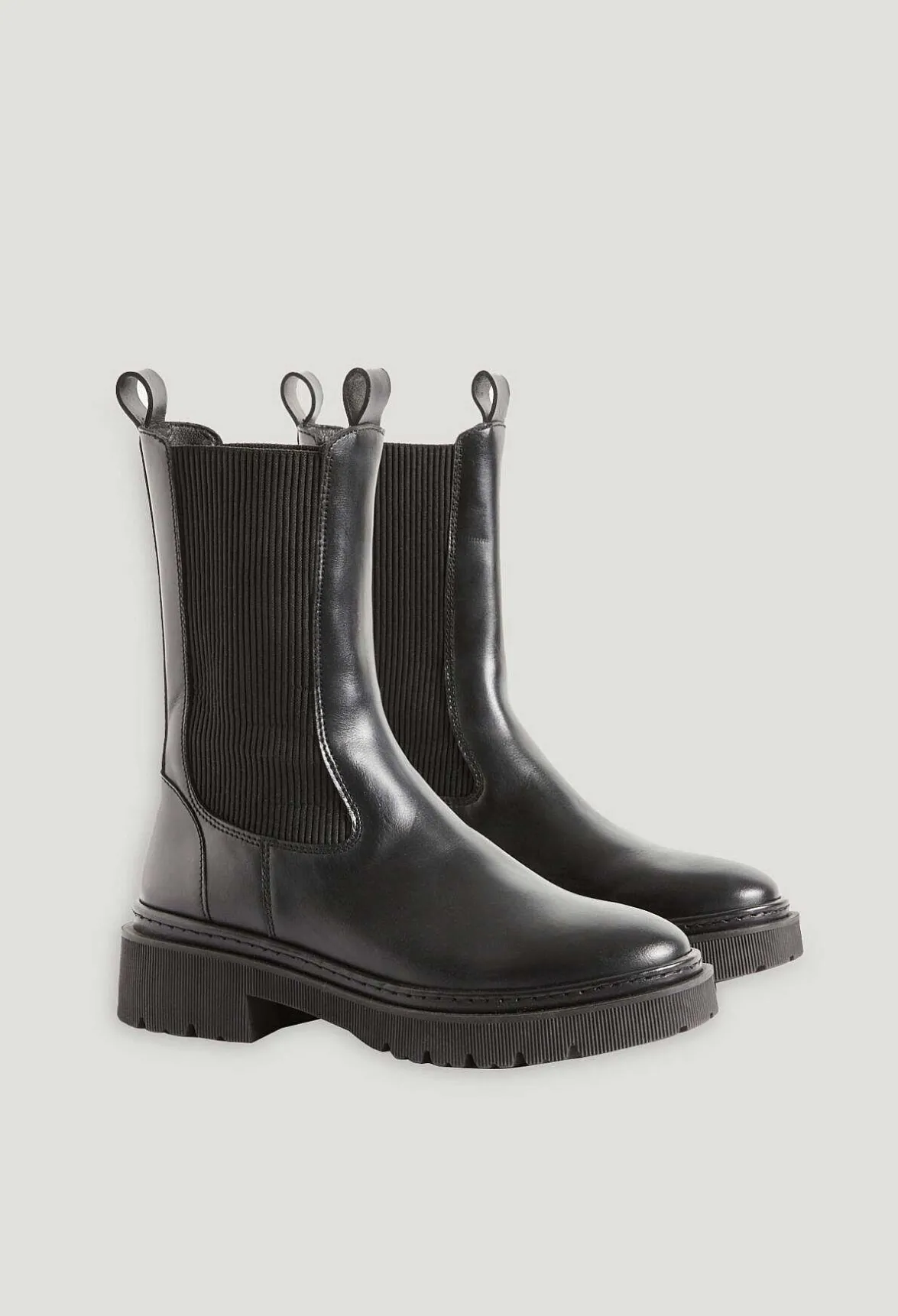 Bottes Chelsea Cuir Noir^Claudie Pierlot Online