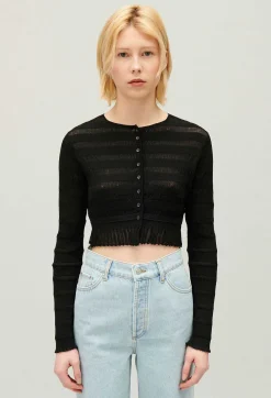 Cardigan Court Noir^Claudie Pierlot New