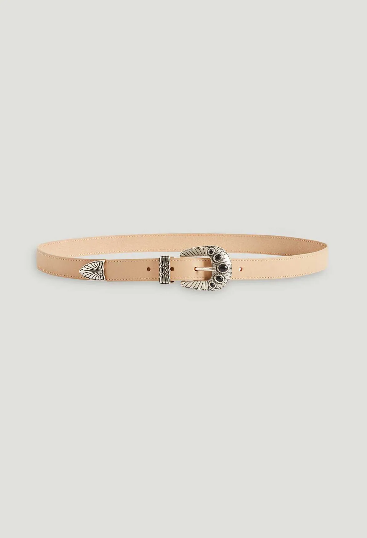 Ceinture Cuir Beige^Claudie Pierlot Best