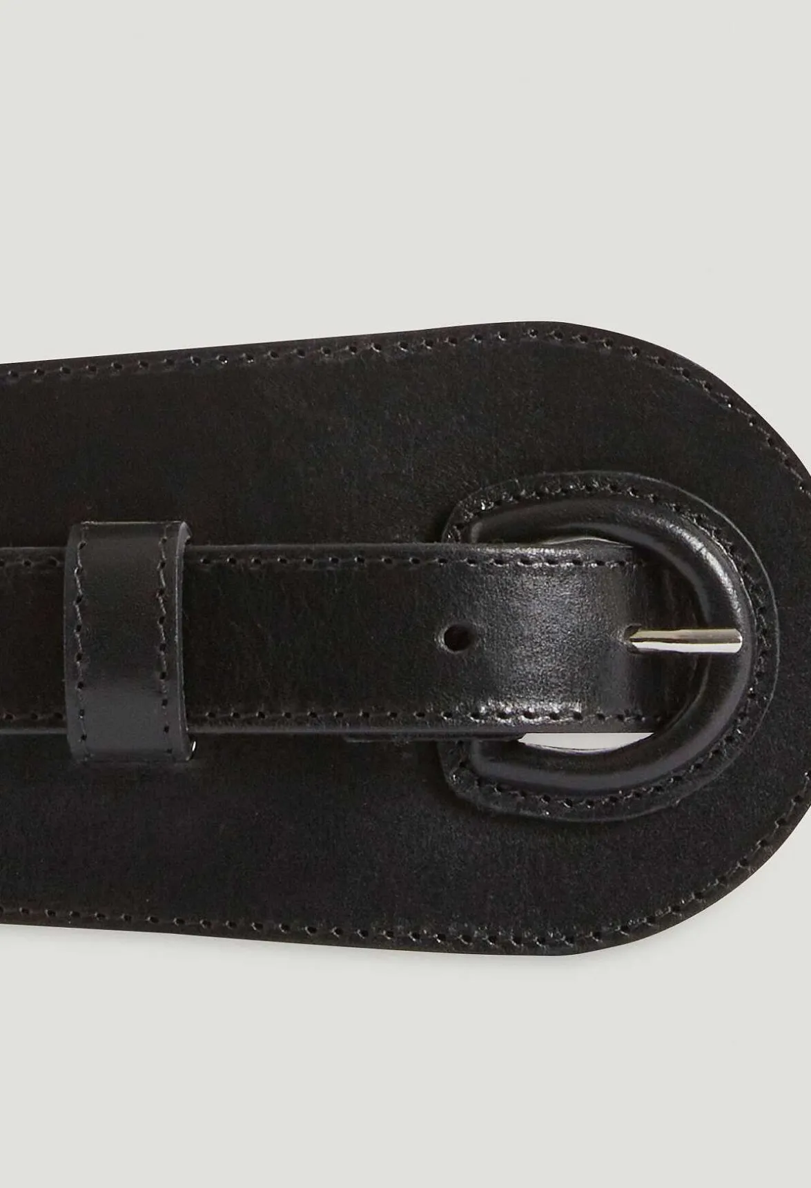 Ceinture Cuir Noir^Claudie Pierlot New