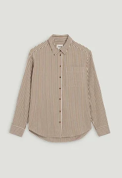 Chemise Rayee Bronze^Claudie Pierlot Discount