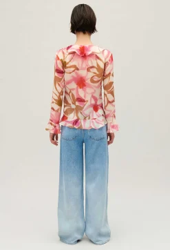 Chemisier Soie Imprime Aquarelle^Claudie Pierlot Fashion