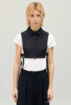 Col Amovible Maille Marine^Claudie Pierlot Outlet