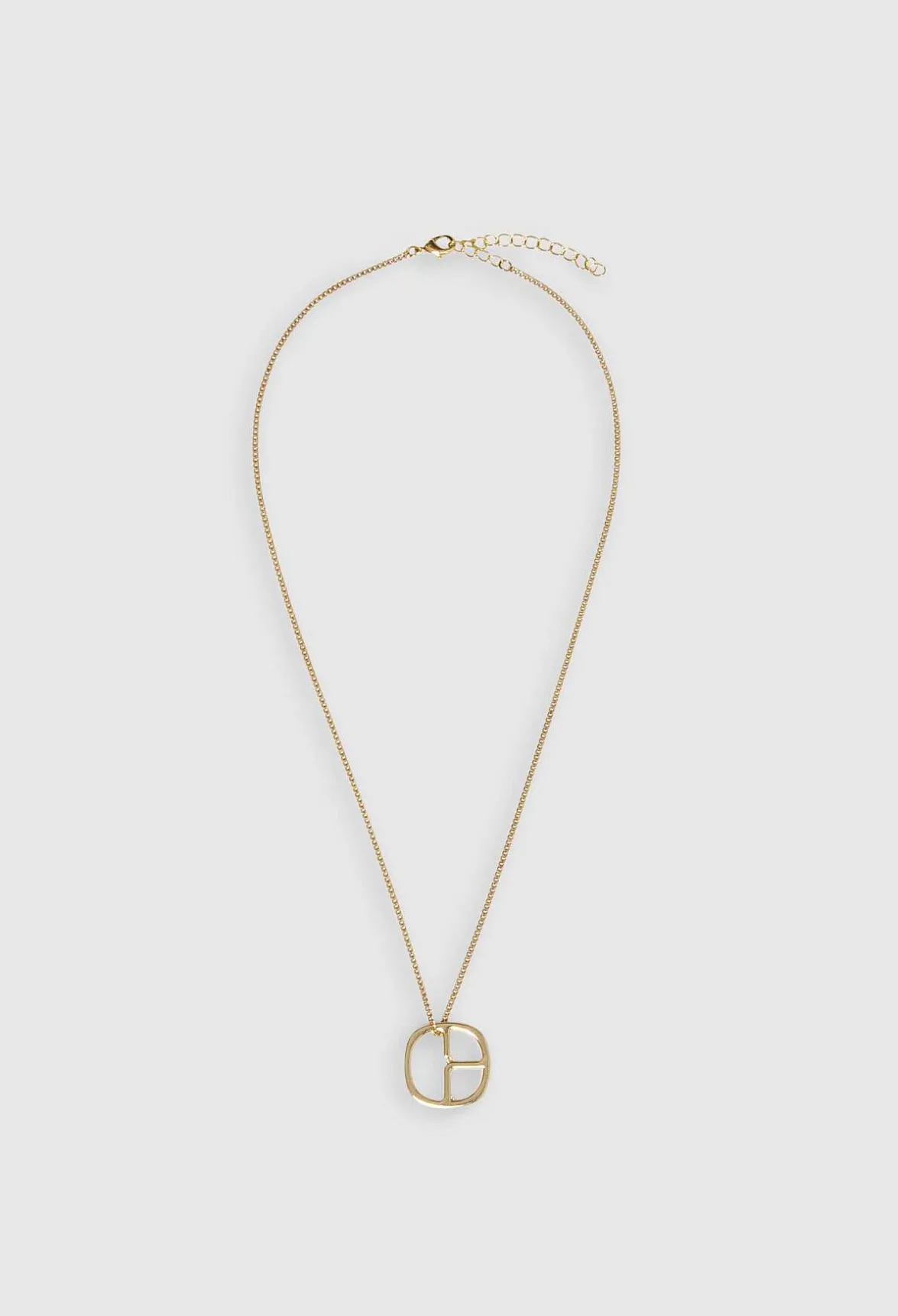Collier Pendentif Monogramme Dore^Claudie Pierlot Store