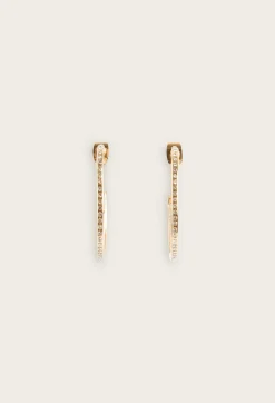 Creoles Cp Laiton Dore^Claudie Pierlot Clearance