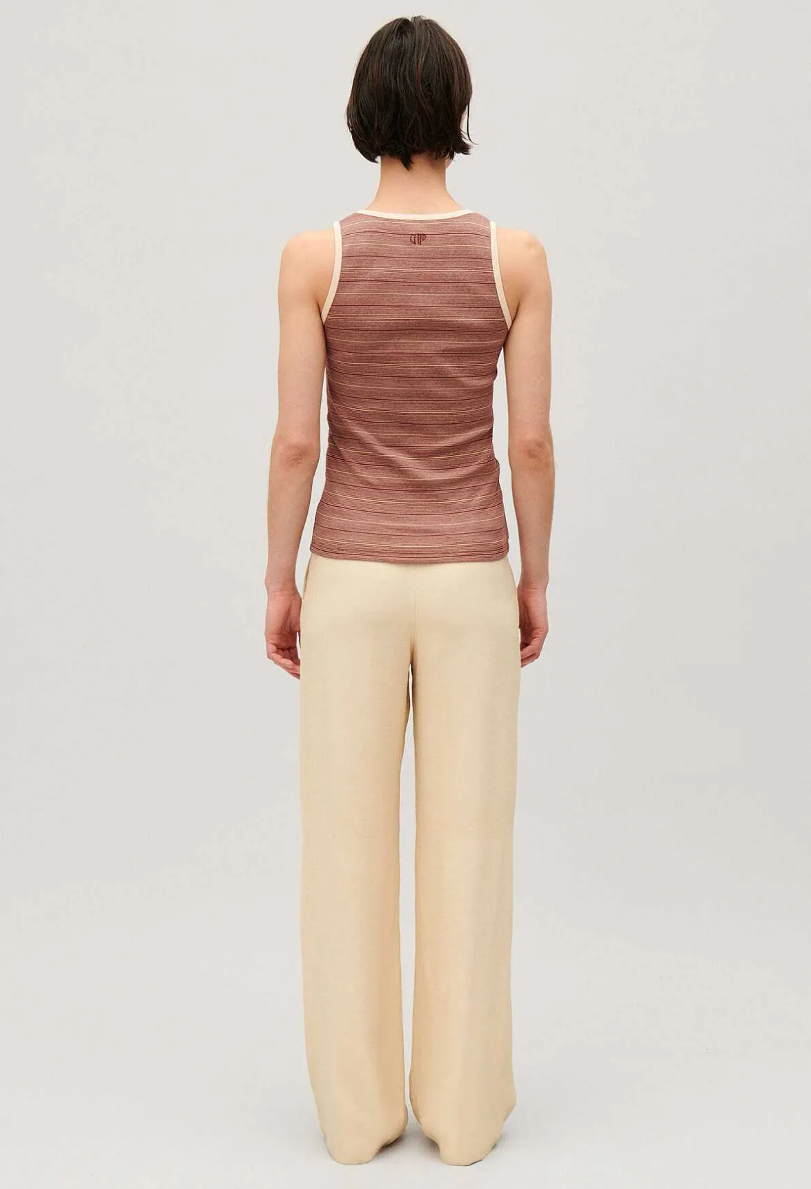Debardeur Rayures Marron^Claudie Pierlot Best Sale