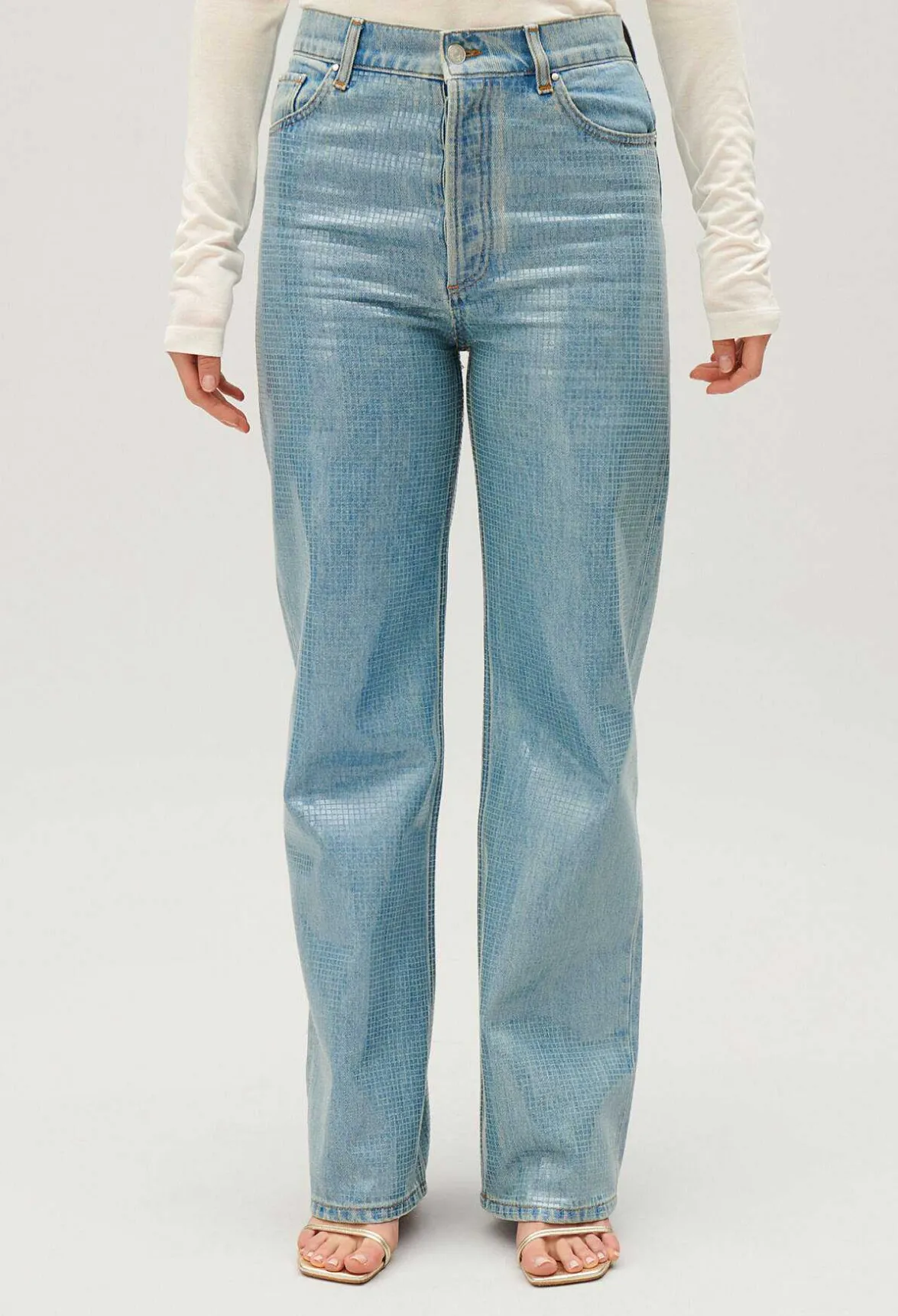 Jean Claude Effet Paillete Bleu^Claudie Pierlot Shop