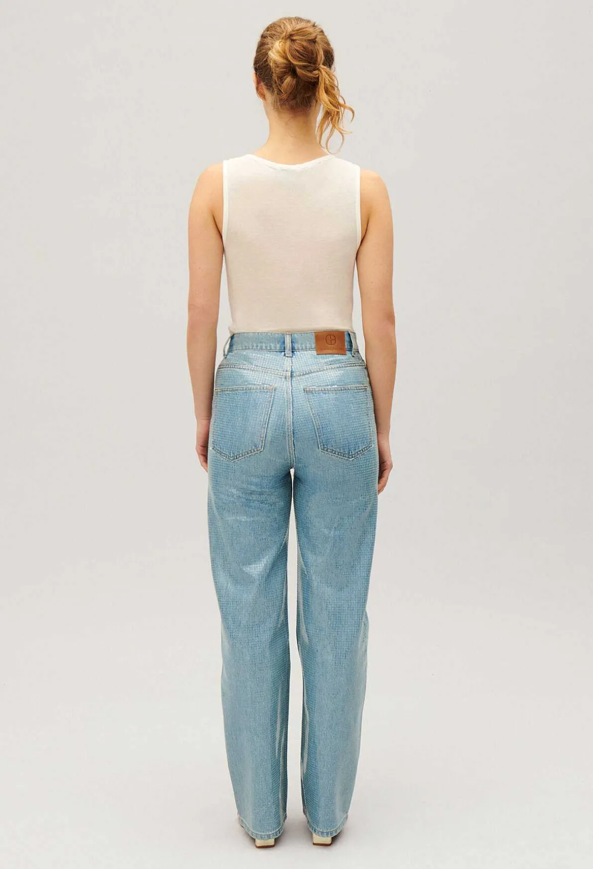 Jean Claude Effet Paillete Bleu^Claudie Pierlot Shop