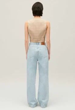 Jean Louis Flare Bleu Delave^Claudie Pierlot Discount
