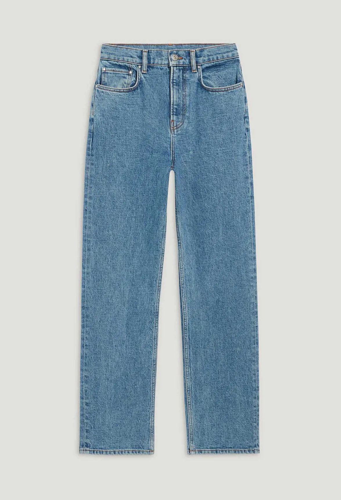 Jean Toto Slim Bleu Delave^Claudie Pierlot Cheap