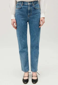 Jean Toto Slim Bleu Delave^Claudie Pierlot Cheap
