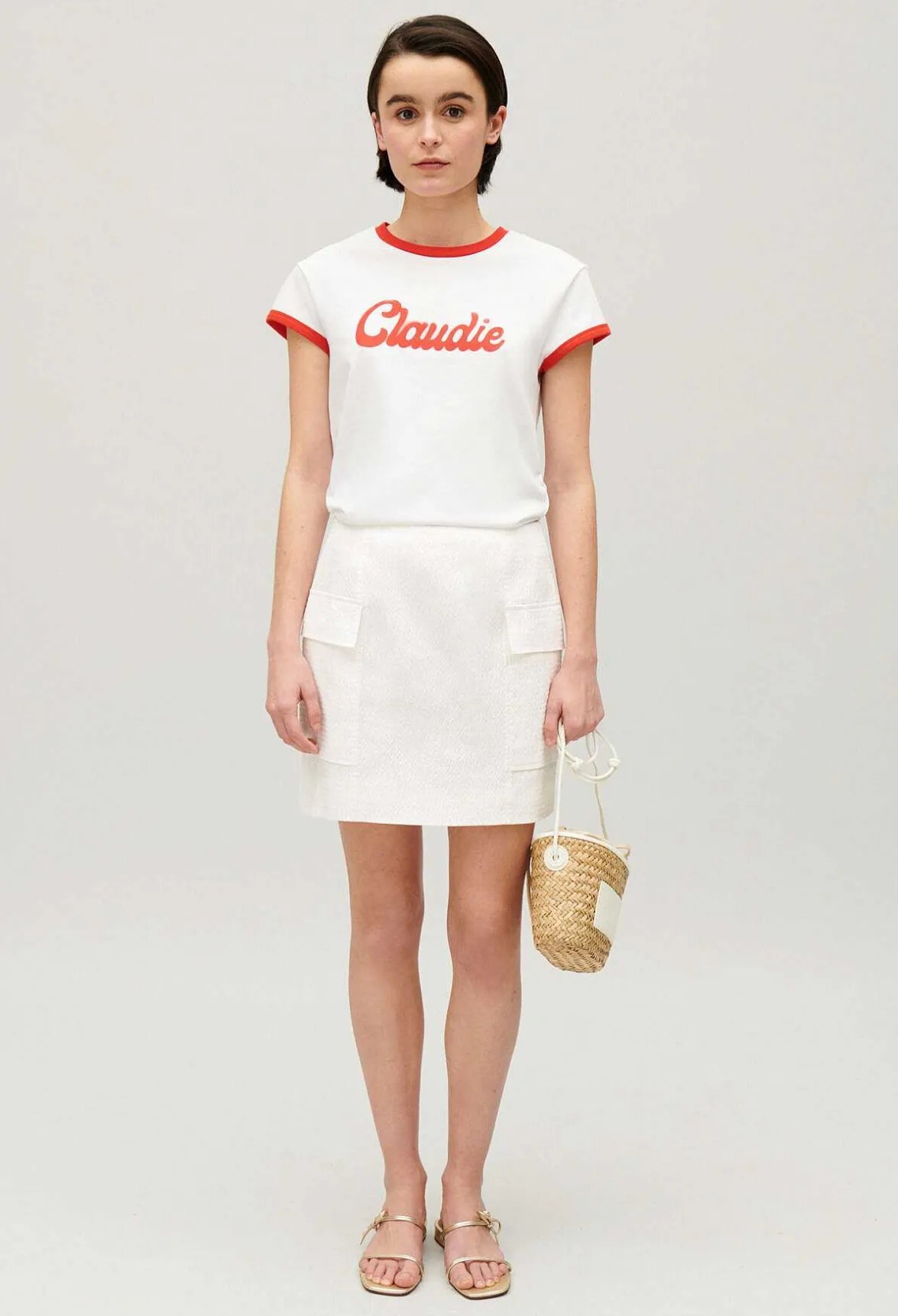 Jupe Courte Blanche^Claudie Pierlot Outlet