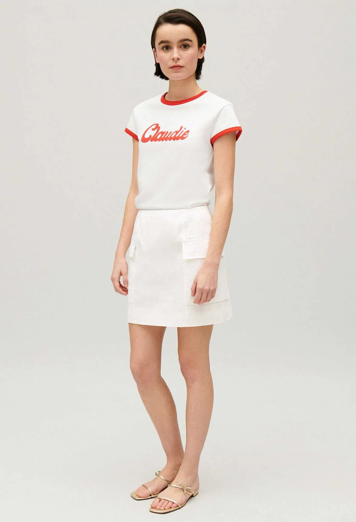 Jupe Courte Blanche^Claudie Pierlot Outlet
