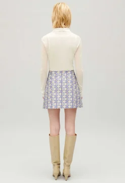 Jupe Courte Trapeze Monogramme^Claudie Pierlot New