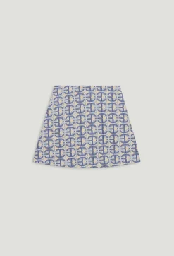 Jupe Courte Trapeze Monogramme^Claudie Pierlot New