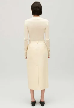 Jupe Midi Beige Clair^Claudie Pierlot Cheap