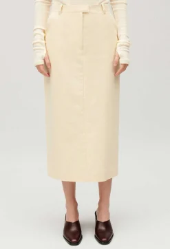 Jupe Midi Beige Clair^Claudie Pierlot Cheap
