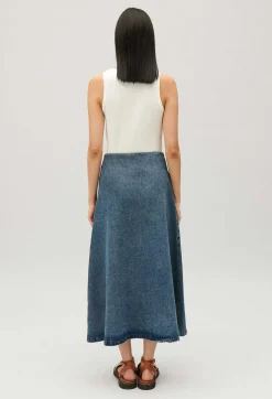Jupe Midi Denim Bleu^Claudie Pierlot Store