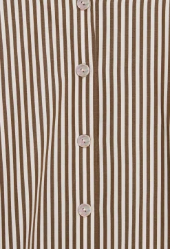 Jupe Midi Rayures Bronze^Claudie Pierlot Flash Sale