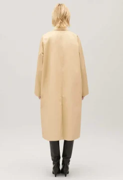 Manteau Reversible Mi-Long Beige^Claudie Pierlot Clearance