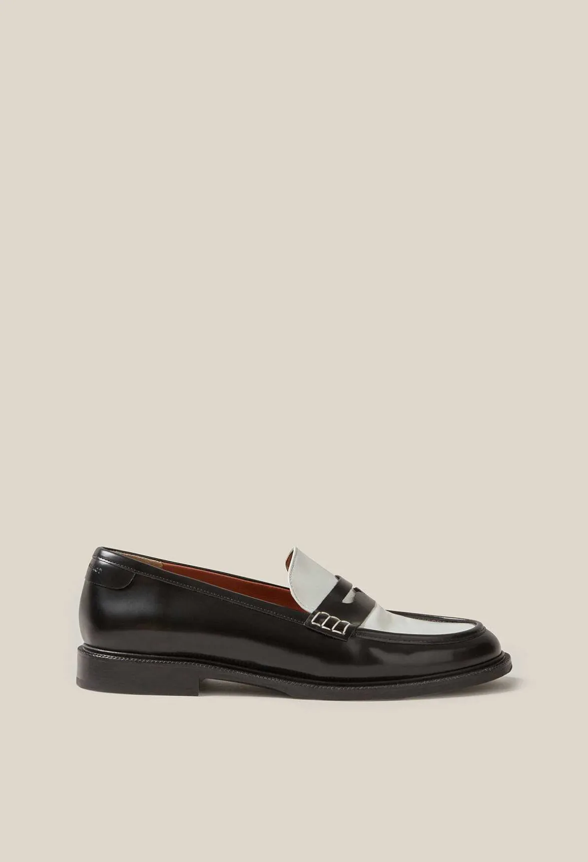 Mocassins Cuir Bicolore^Claudie Pierlot Clearance