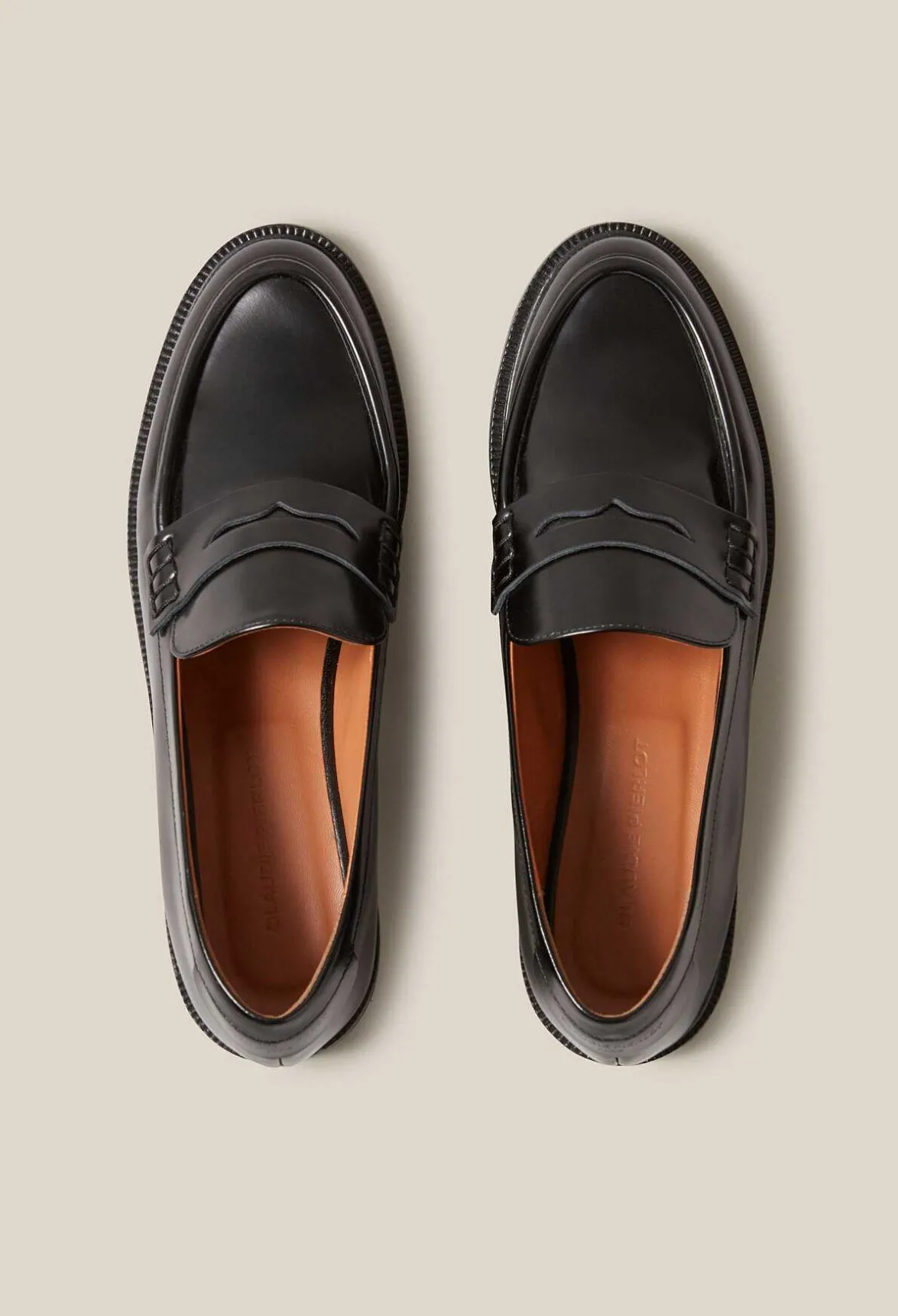 Mocassins Cuir Noir^Claudie Pierlot Hot
