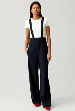 Pantalon Bretelles Marine^Claudie Pierlot Outlet
