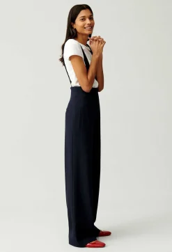 Pantalon Bretelles Marine^Claudie Pierlot Outlet