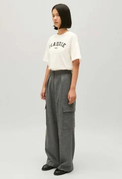 Pantalon Cargo Gris Clair^Claudie Pierlot Best Sale