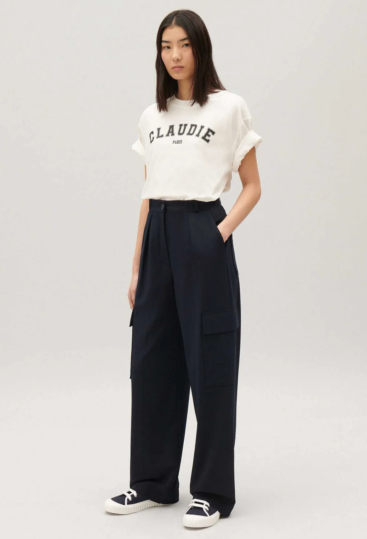 Pantalon Cargo Marine^Claudie Pierlot Best