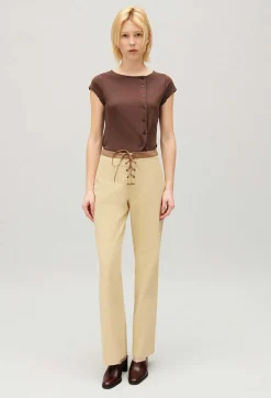 Pantalon Lace Bicolore^Claudie Pierlot Store