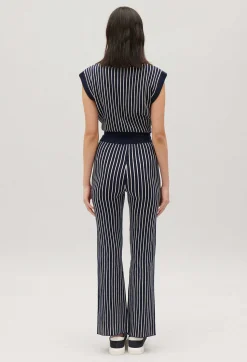 Pantalon Maille Rayee^Claudie Pierlot Shop