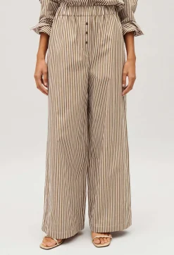 Pantalon Rayures Bronze^Claudie Pierlot Sale
