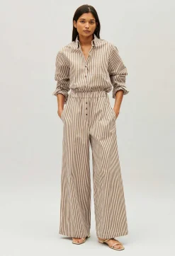 Pantalon Rayures Bronze^Claudie Pierlot Sale