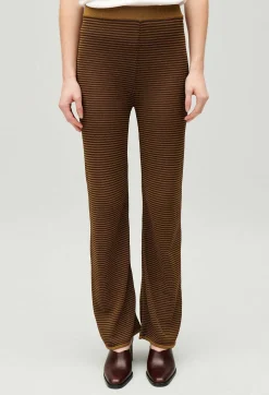 Pantalon Rayures Marron^Claudie Pierlot New