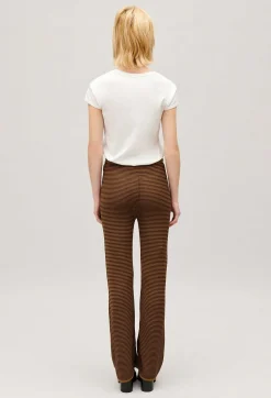 Pantalon Rayures Marron^Claudie Pierlot New
