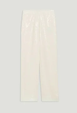 Pantalon Sequins Ecru^Claudie Pierlot Outlet
