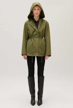 Parka Capuche Reversible Kaki^Claudie Pierlot Cheap