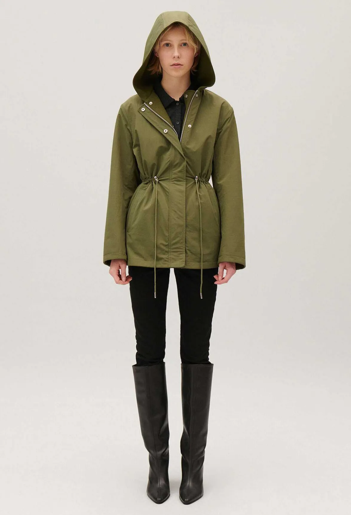 Parka Capuche Reversible Kaki^Claudie Pierlot Cheap