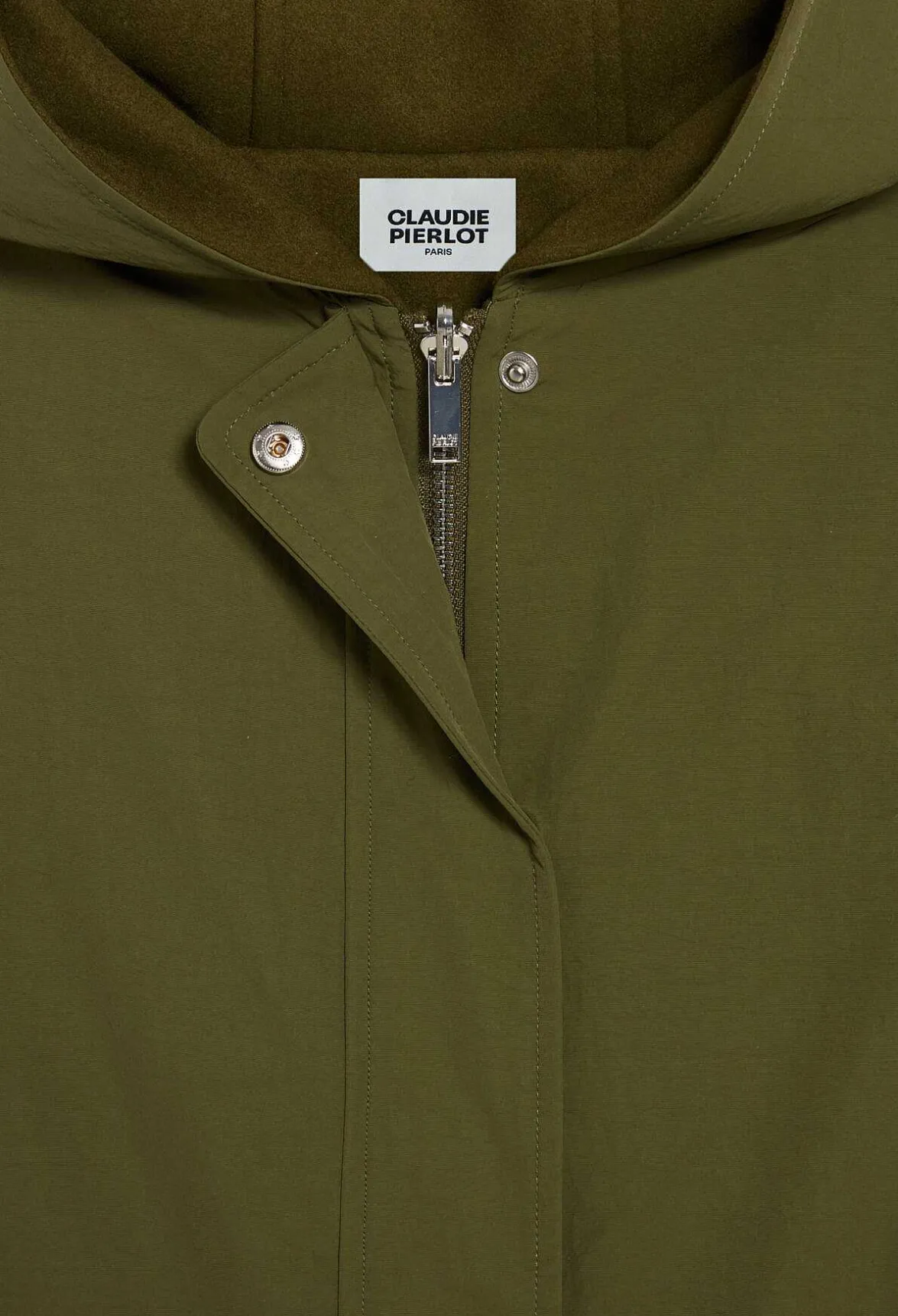 Parka Capuche Reversible Kaki^Claudie Pierlot Cheap