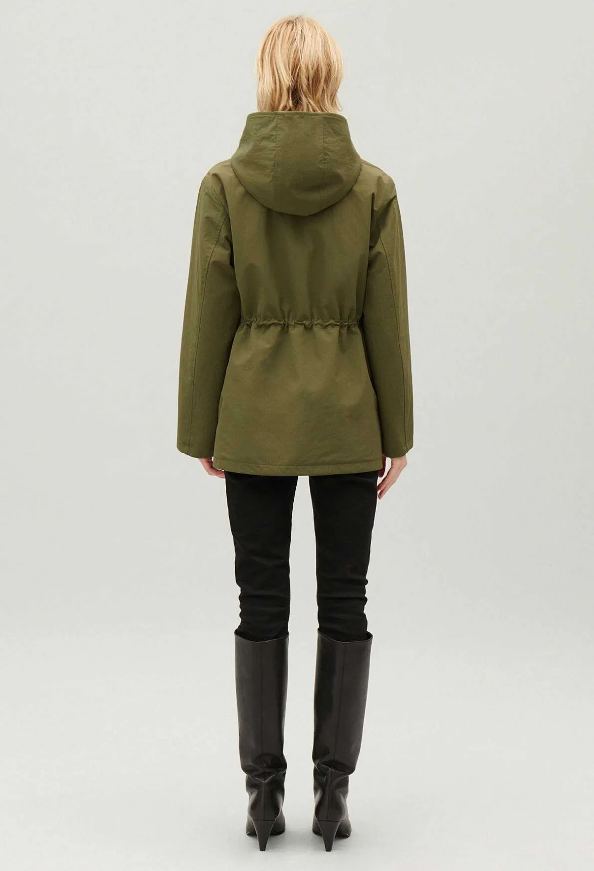 Parka Capuche Reversible Kaki^Claudie Pierlot Cheap