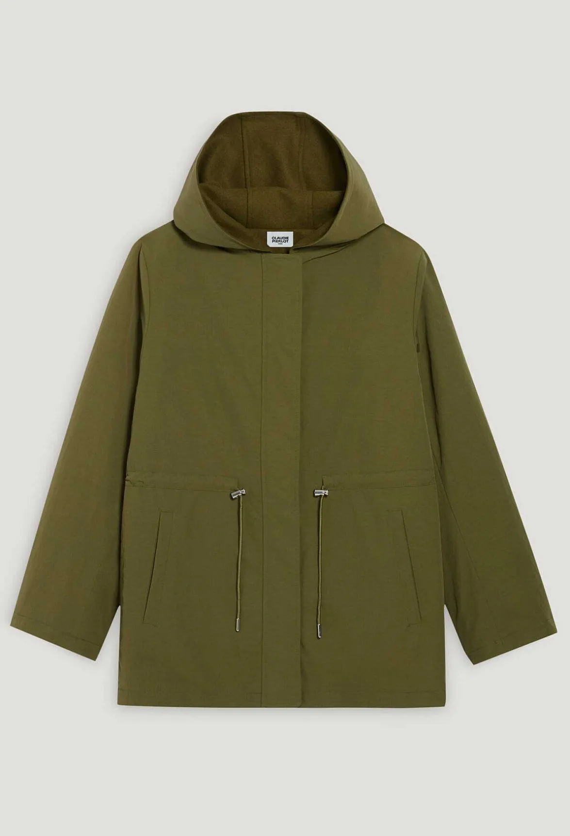 Parka Capuche Reversible Kaki^Claudie Pierlot Cheap